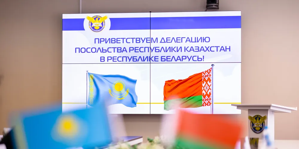 Визит военной делегации Республики Казахстан